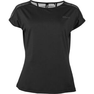 Fitforce MYRIS Dámské fitness triko, černá, velikost L