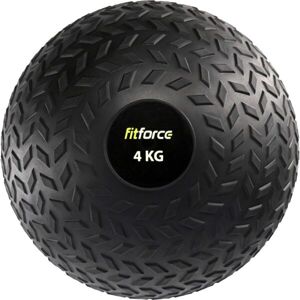 Fitforce SLAM BALL 4 KG Medicinbal, černá, velikost 4 KG
