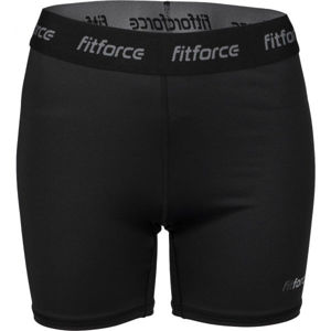 Fitforce SOLTE Dámské fitness šortky, černá, velikost