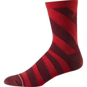 Fox TRAIL SOCK červená S/M - Unisexové cyklo ponožky