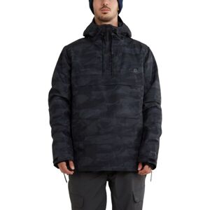 FUNDANGO BURNABY ANORAK Pánská lyžařská/snowboardová bunda, černá, velikost