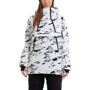 FUNDANGO HOOPER ANORAK Dámská lyžařská/snowboardová bunda, bílá, velikost XL