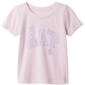 GAP GRAPHIC LOGO TEE Dívčí tričko, růžová, velikost