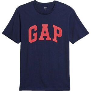 GAP V-BASIC LOGO T Pánské tričko, tmavě modrá, velikost M