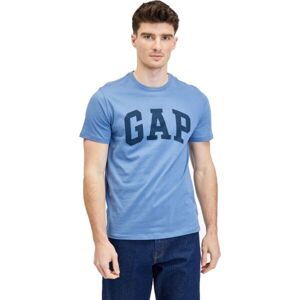 GAP V-BASIC LOGO T Pánské tričko, vínová, velikost L