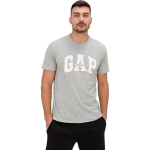 GAP V-LOGO ORIG ARCH Pánské tričko, šedá, velikost S