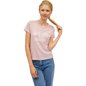 GAP V-SS FOREVERSOFT CREW Dámské tričko, růžová, velikost M