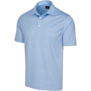 GREGNORMAN PROTEK ML75 STRIPE POLO Pánské golfové polo triko, modrá, velikost L