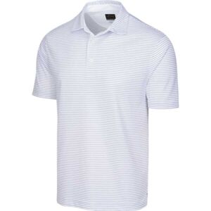 GREGNORMAN PROTEK ML75 STRIPE POLO Pánské golfové polo triko, bílá, velikost S