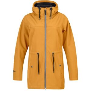Hannah CORNEY Dámský membránový softshellový kabát, žlutá, veľkosť 44