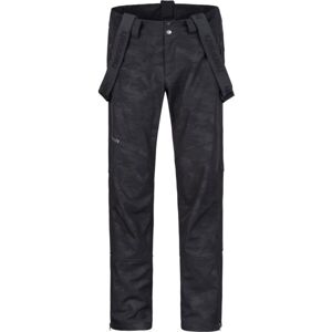 Hannah FURIO Pánské lyžařské softshellové kalhoty, černá, velikost XL