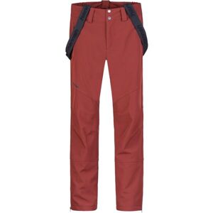 Hannah FURIO Pánské lyžařské softshellové kalhoty, červená, velikost L