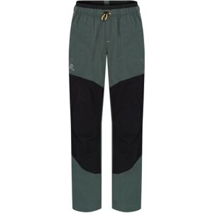 Hannah GUINES JR Dětské outdoorové kalhoty, tmavě zelená, velikost 128