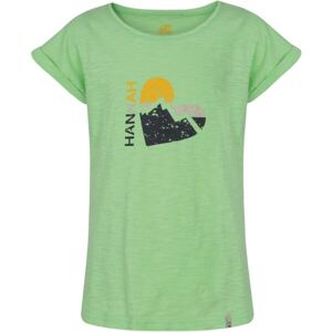 Hannah KAIA JR Dívčí tričko, zelená, velikost 128