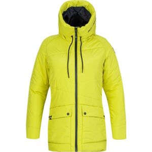 Hannah REBECA Dámský zimní kabát, žlutá, velikost