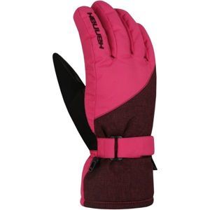 Hannah ROWE růžová L - Dámské lyžařské rukavice