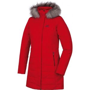 Hannah WAIANA Dámský zimní kabát, červená, velikost 34