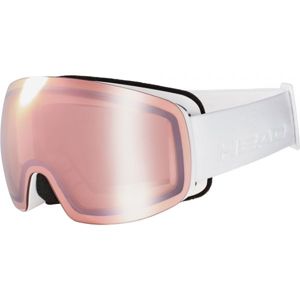 Head GALACTIC FMR COPPER + SPARELENS bílá NS - Dámské lyžařské brýle