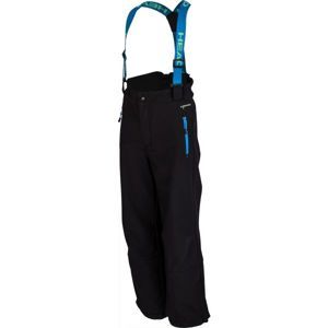 Head LING Dětské softshellové lyžařské kalhoty, černá, velikost 152-158
