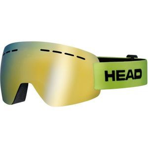 Head SOLAR FMR Lyžařské brýle, reflexní neon, velikost M