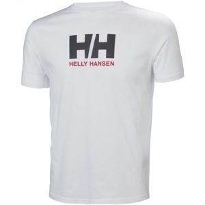 Helly Hansen LOGO T-SHIRT bílá XL - Pánské triko