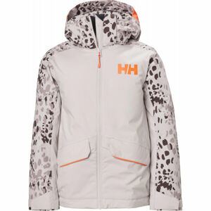 Helly Hansen JR SNOWANGEL JACKET Růžová 10 - Dívčí lyžařská bunda