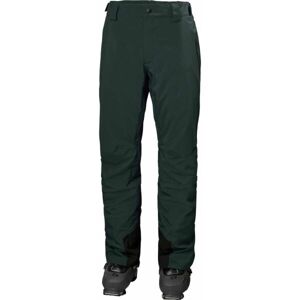 Helly Hansen LEGENDARY INSULATED PANT Pánské lyžařské kalhoty, tmavě zelená, velikost L