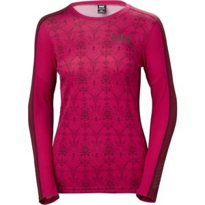 Helly Hansen LIFA ACTIVE GRAPHIC CREW růžová XS - Dámské triko