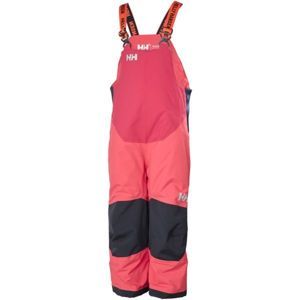 Helly Hansen RIDER 2 INS BIB růžová 8 - Dětské lyžařské kalhoty