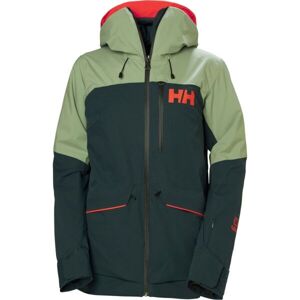 Helly Hansen POWCHASER LIFALOFT W Dámská lyžařská bunda, zelená, veľkosť XL