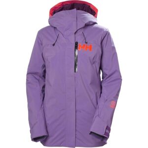 Helly Hansen W POWSHOT JACKET Dámská lyžařská bunda, fialová, velikost S