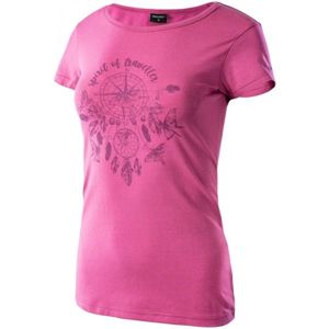 Hi-Tec LADY EBERRY růžová XL - Dámské triko