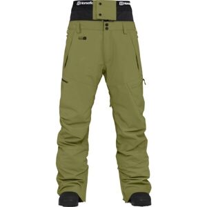 Horsefeathers CHARGER Pánské lyžařské/snowboardové kalhoty, zelená, velikost XL