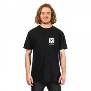 Horsefeathers MINI LOGO T-SHIRT černá XL - Pánské tričko