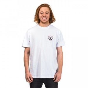 Horsefeathers BORN T-SHIRT bílá XL - Pánské tričko