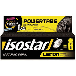 Isostar TABLETY BOX 120 G CITRON Rozpustný isotonický nápoj v tabletách, , velikost 120 G