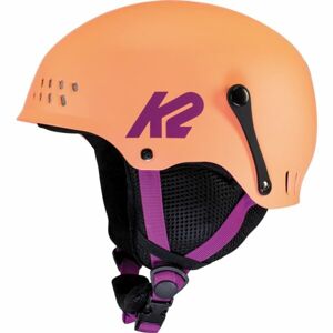 K2 ENTITY Dětská lyžařská helma, lososová, veľkosť (48 - 51)