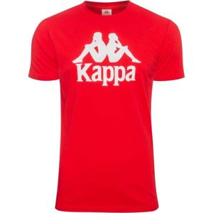 Kappa AUTHENTIC ESTESSI SLIM červená L - Pánské tričko