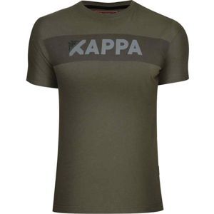 Kappa LOGO CABAX tmavě zelená L - Pánské triko