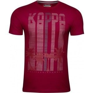 Kappa ABE vínová M - Pánské tričko