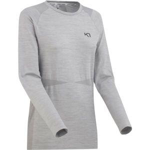 KARI TRAA MARIT LS Dámské sportovní triko, šedá, velikost L/XL