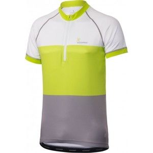 Klimatex AVNER bílá XL - Pánský cyklistický dres