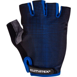 Klimatex RIELI modrá M - Pánské cyklistické rukavice