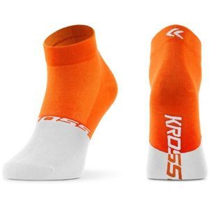 Kross ACTIVE W Dámské cyklistické ponožky, oranžová, velikost 42-44