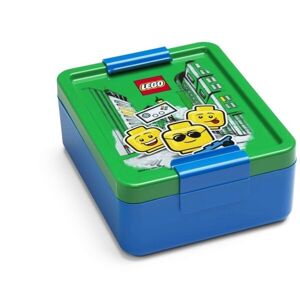LEGO Storage BOX ICONIC BOY Box na svačinu, modrá, velikost UNI