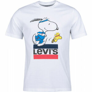 Levi's SS RELAXED FIT TEE Pánské tričko, bílá, velikost L