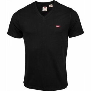 Levi's ORIG HM VNECK DEEP DEPTHS Pánské tričko, černá, veľkosť M
