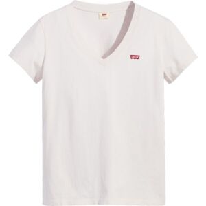 Levi's PERFECT V-NECK TEE SHIRT Dámské tričko, bílá, veľkosť M