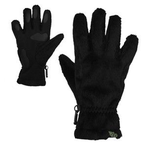 Lewro ALIK černá 4-5 - Dětské fleecové rukavice