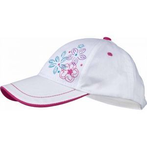 Lewro BERTA Dívčí čepice s kšiltem, Bílá,Tyrkysová,Růžová, velikost